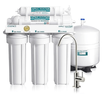 APEC Water Essence Series 5-stage under-sink reverse osmosis water filter system