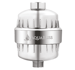 AquaBliss SF100 revitalizing shower filter for chlorine removal and softer skin