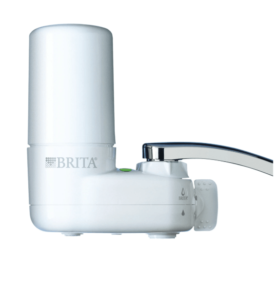 Brita faucet mount water filter, NSF-certified to reduce lead and chlorine