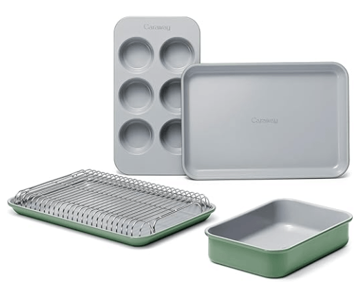 Caraway Home Mini Bakeware Set, PFAS-free ceramic coating, non-toxic