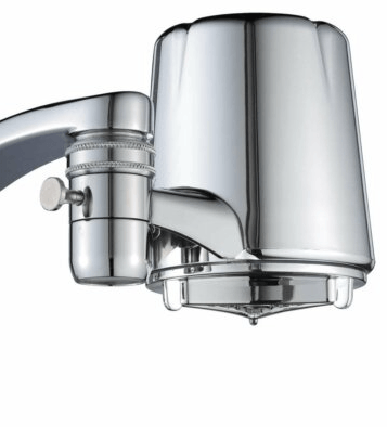 Culligan FM-25 faucet mount water filter, 200-gallon capacity, chrome finish