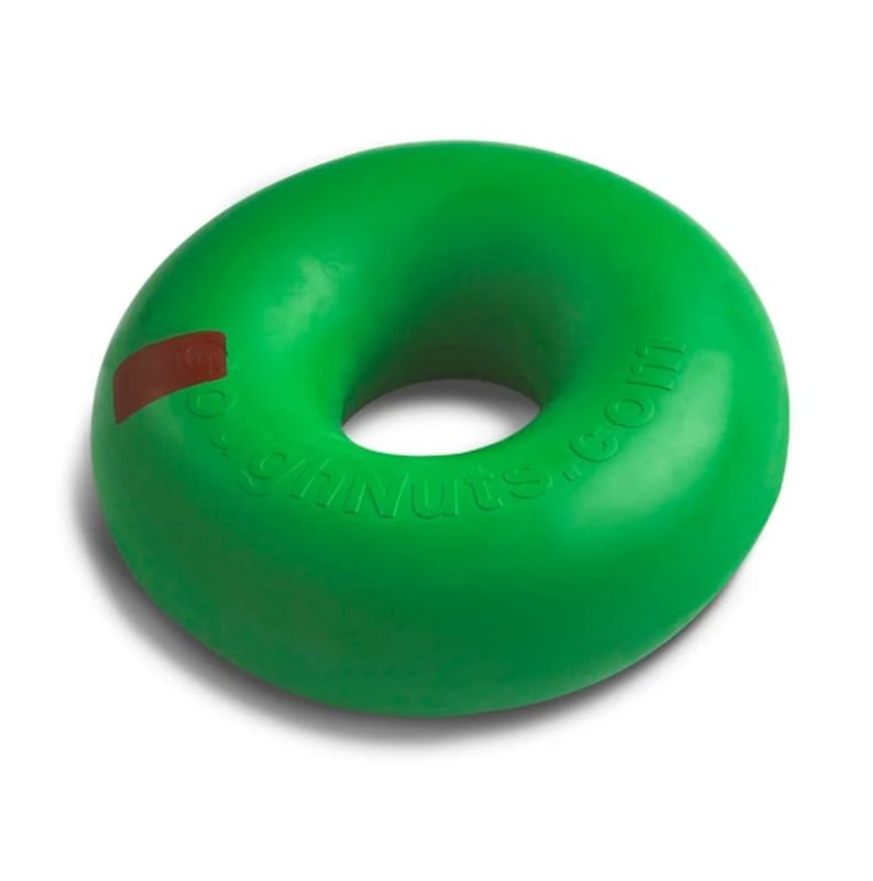 Goughnuts natural rubber ring chew toy for aggressive dog chewers
