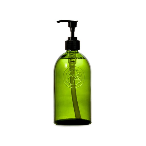Koala Eco apothecary glass bottle with pump, refillable non-toxic cleaning bottle