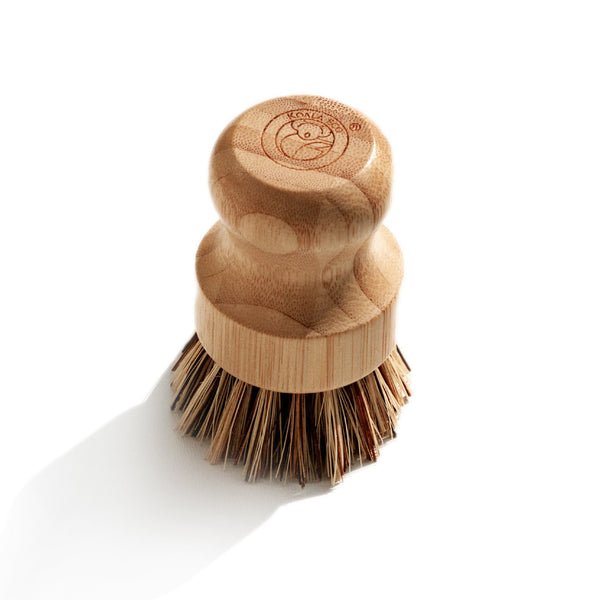 Koala Eco bamboo and sisal scrubbing brush, non-toxic cleaning tool
