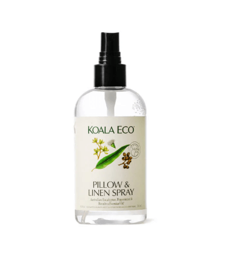 Koala Eco natural pillow and linen spray with eucalyptus, peppermint and rosalina essential oils