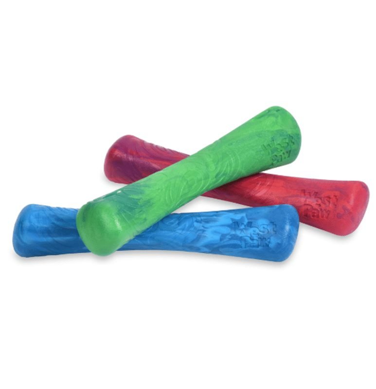 West Paw Seaflex Drifty dog toy made from recycled ocean plastic, BPA-free