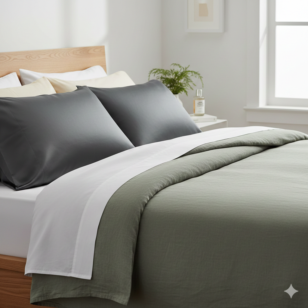 Best organic cotton linen and mulberry silk bedding non-toxic guide