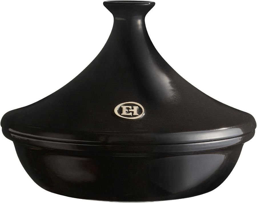 Emile Henry Flame Tagine solid clay ceramic cookware, PFAS-free, no lead or cadmium, made in France