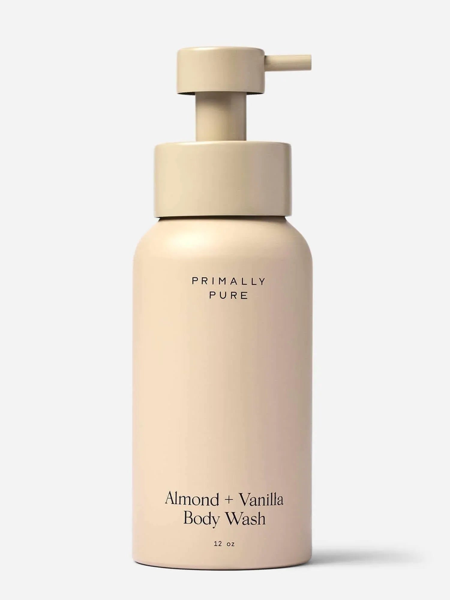Primally Pure Almond Vanilla Body Wash coconut oil aloe shea butter microbiome non toxic no SLS