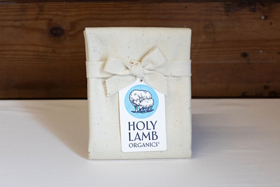 Holy Lamb Organics All-Natural Wool Moisture Barrier, 100 percent wool water-repellent mattress protector with no plastic or PU coating, handmade in USA