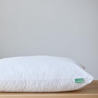 Avocado natural latex kapok fill pillow GOTS OEKO-TEX organic cotton cover breathable eco-friendly non-toxic