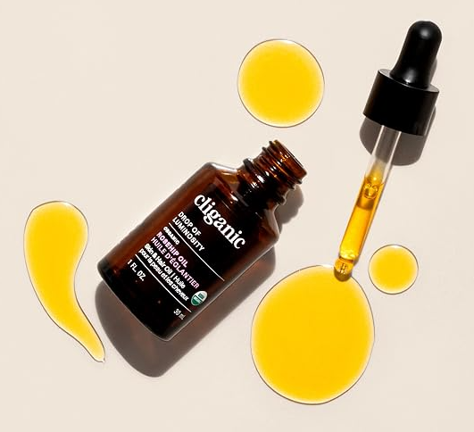 Cliganic Organic Rosehip Seed Oil bottle