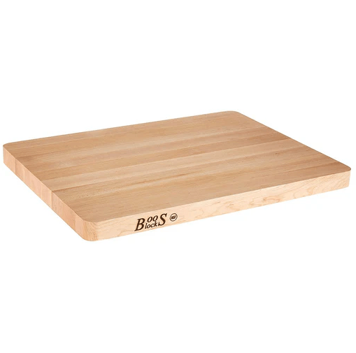 John Boos Chop-N-Slice maple reversible cutting board, edge-grain, non-toxic and plastic-free