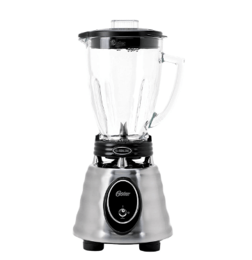 Oster Classic Series Heritage Blender 1000W borosilicate glass jar stainless steel blades all-metal drive non toxic