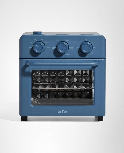 Our Place Wonder Oven 6-in-1 non toxic PFAS-free air fryer toaster oven steam infusion stainless steel
