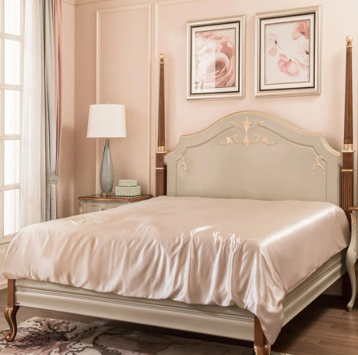 Promeed 23mm mulberry silk duvet cover Grade 6A OEKO-TEX certified YKK zipper closure