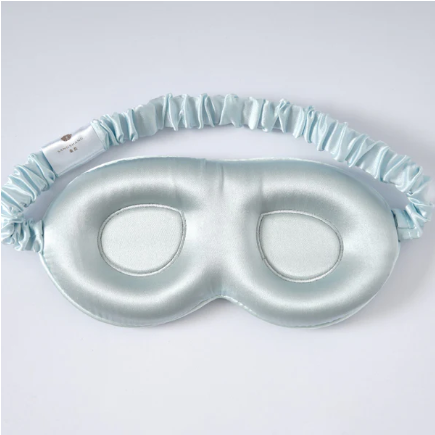 Promeed 3D contour mulberry silk sleep mask no eye pressure no lash compression OEKO-TEX certified