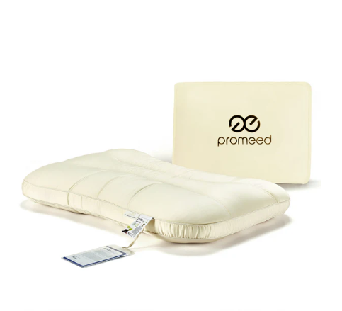 Promeed herbal fiber sleep pillow OEKO-TEX certified breathable herbal infused fill machine washable