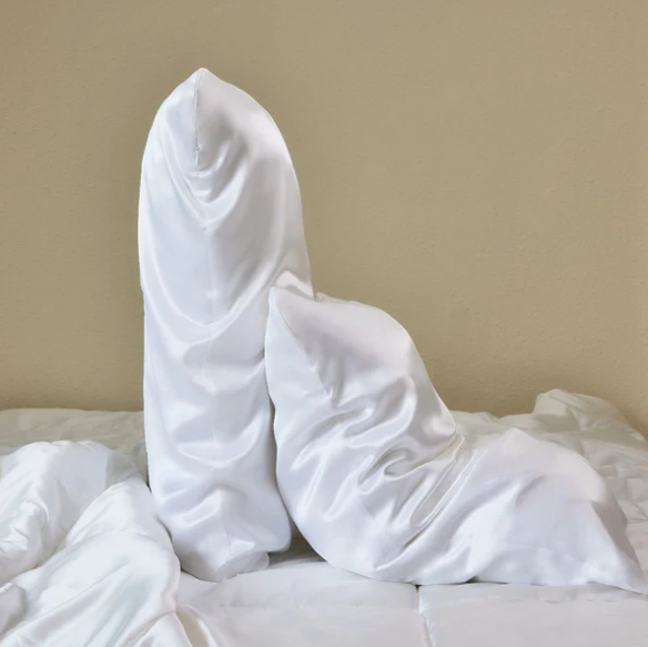 Promeed hydrating mulberry silk pillowcase hyaluronic acid infused 23mm Grade 6A OEKO-TEX certified