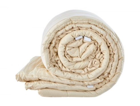 Sleep and Beyond myMerino wool mattress topper GOTS certified organic Merino wool fill and percale cover pressure relief