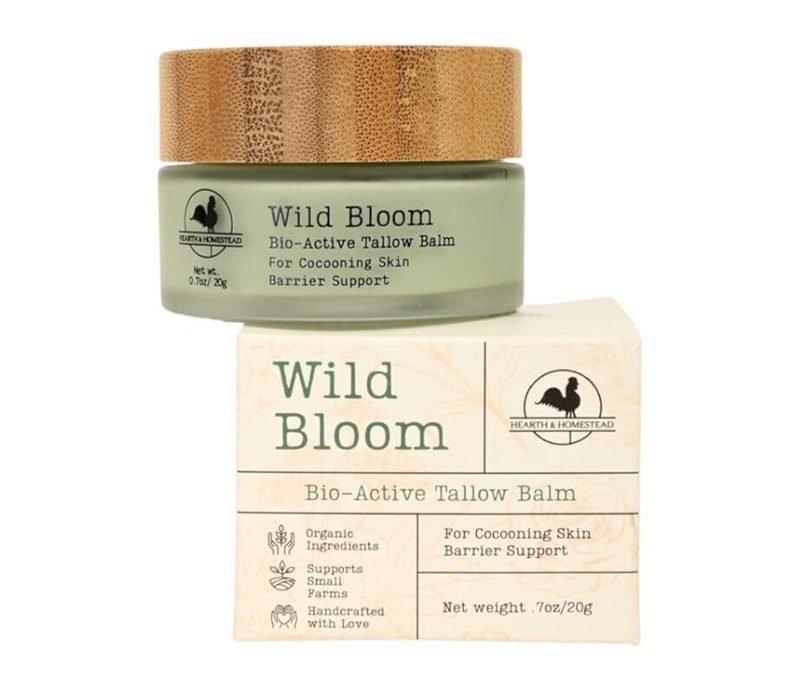 Wild Bloom Bio-Active Tallow Blue Tansy weightless non-toxic anti-inflammatory brightening
